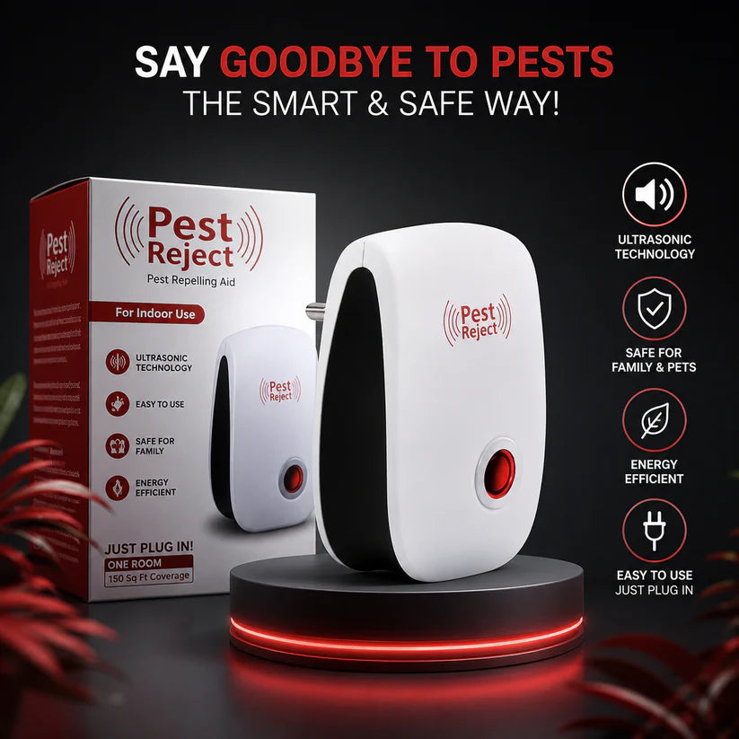 Smart Ultrasonic Power – Total Protection from Insects🛡️