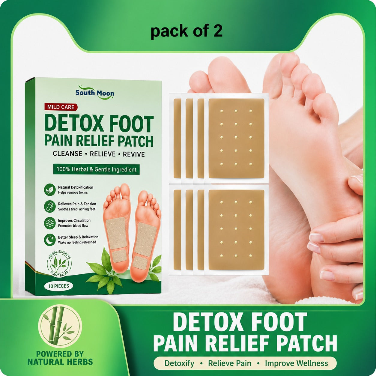 🌿Premium Detox Foot pads 🌿 (BUY 1 GET 1 FREE)🌿
