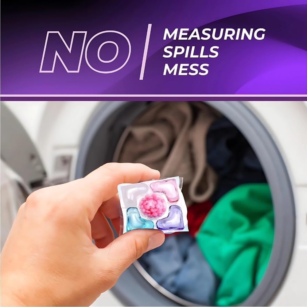 Multi-purpose Strong Decontamination Detergent Clothe Washing Pods (Pack of 10)